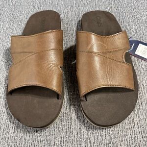 Chaps Men’s Brown Slides